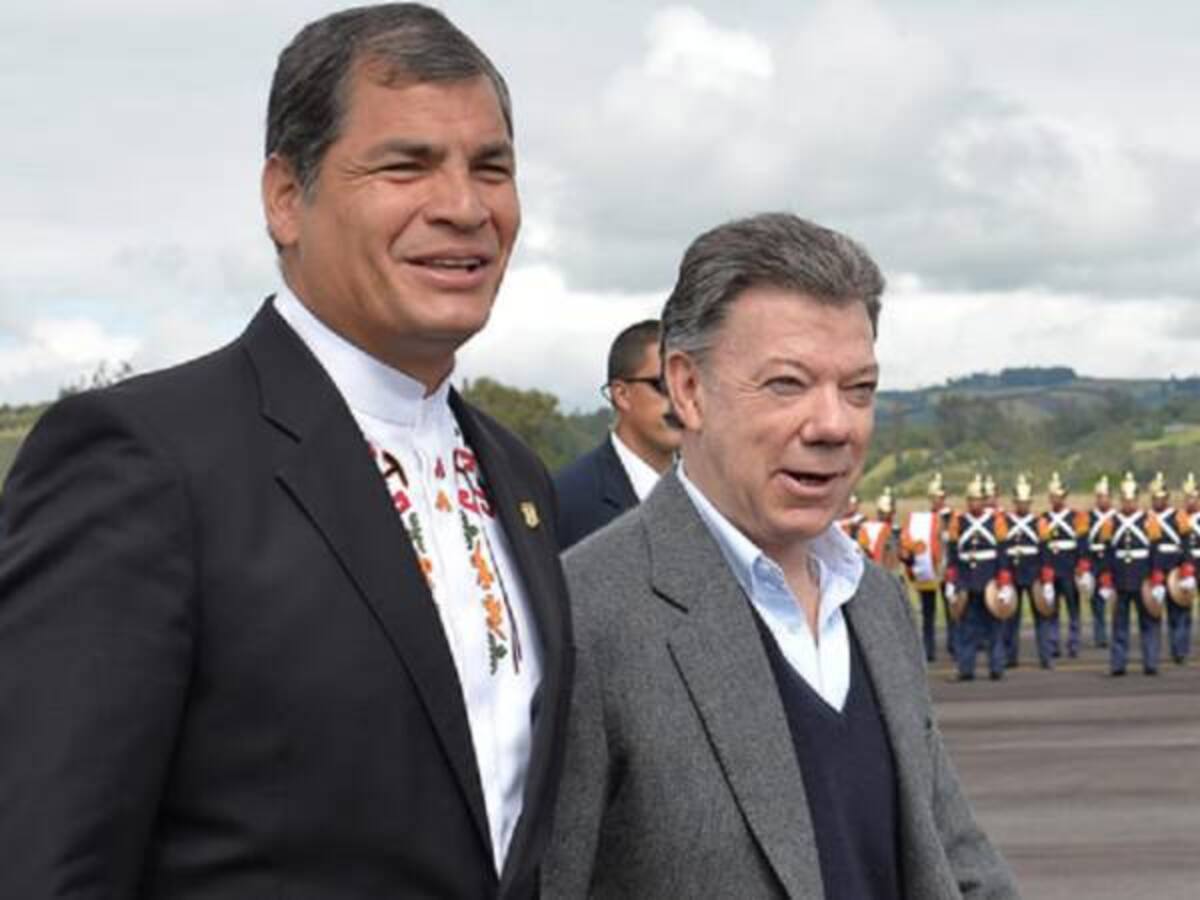 Correa dijo que su gobierno está listo para lo que se disponga en pro de la paz de Colombia