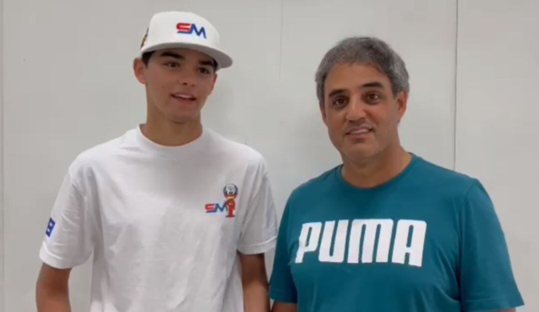 Sebastián Montoya y Juan Pablo Montoya