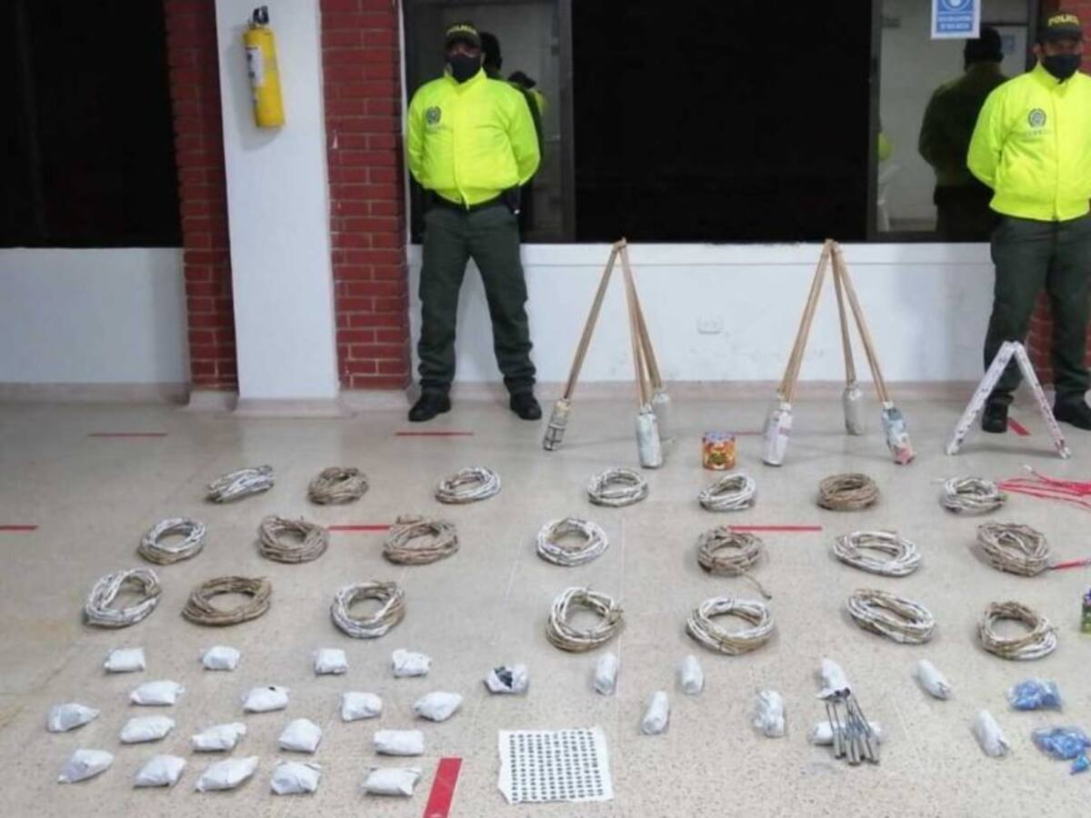 Incautan pólvora en una bodega de Dosquebradas