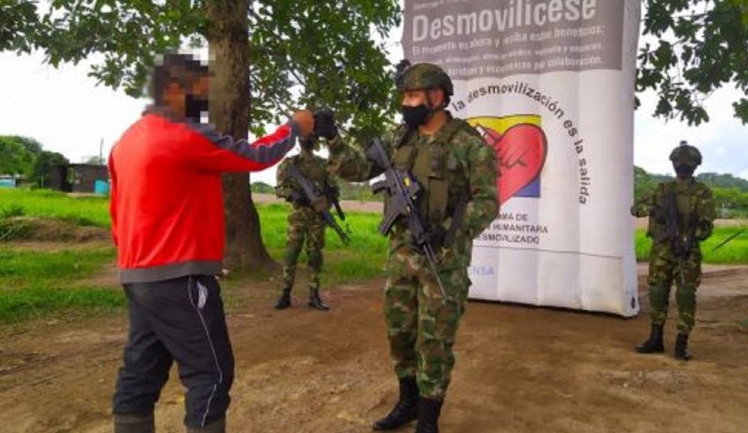 Desmovilizado del ELN 