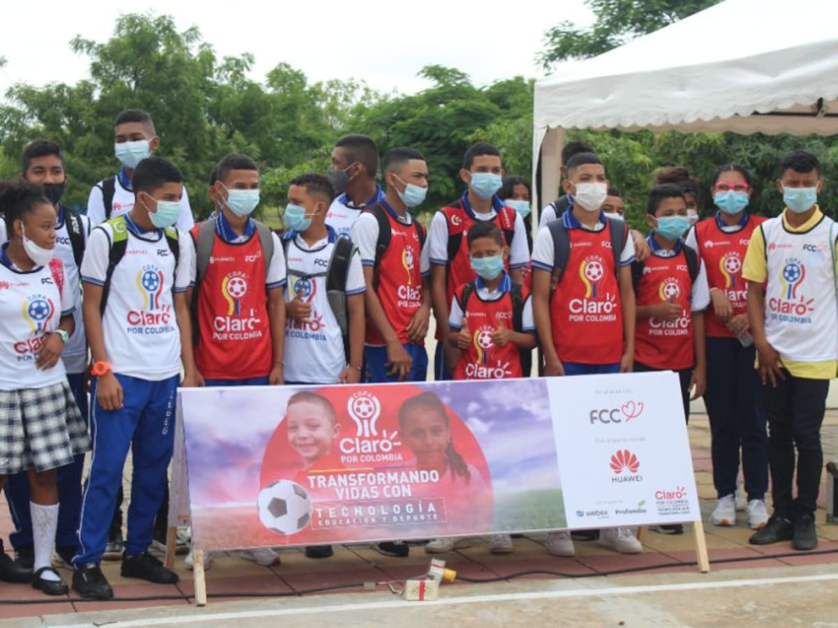 Copa Claro por Colombia beneficiará a más 3 mil niños y adolescentes