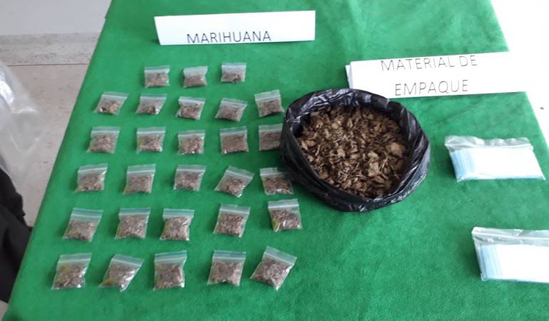 Estupefaciente incahutado en siete allanamientos en Caldas