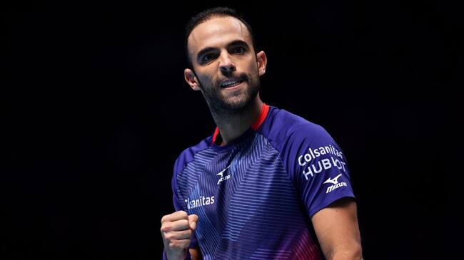 Juan Sebastián Cabal previo al inicio del Australian Open.