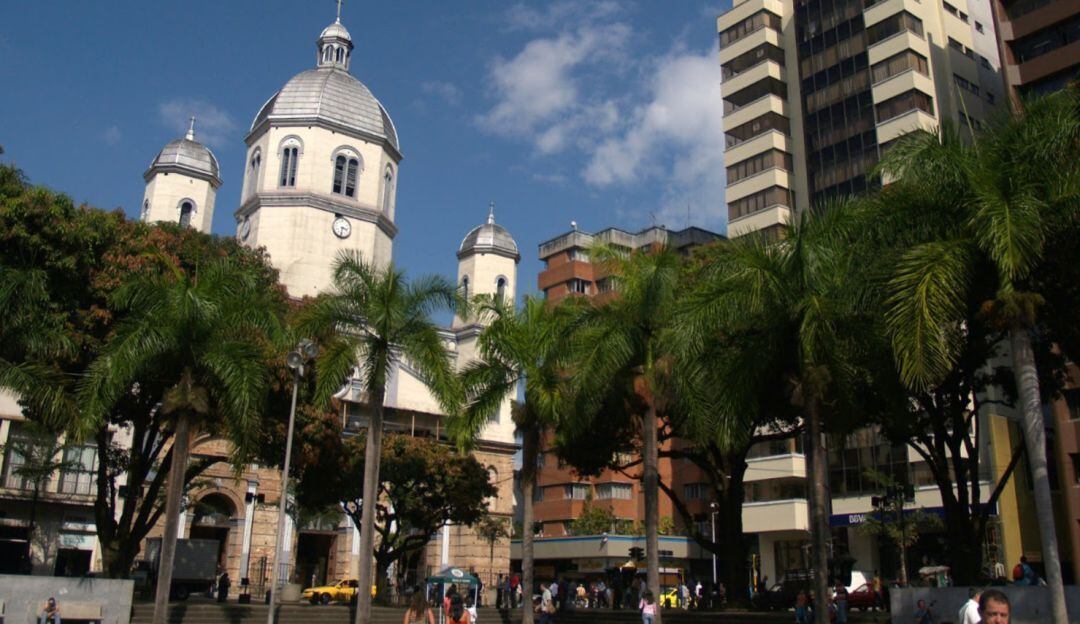 Plaza de Bolívar de Pereira.