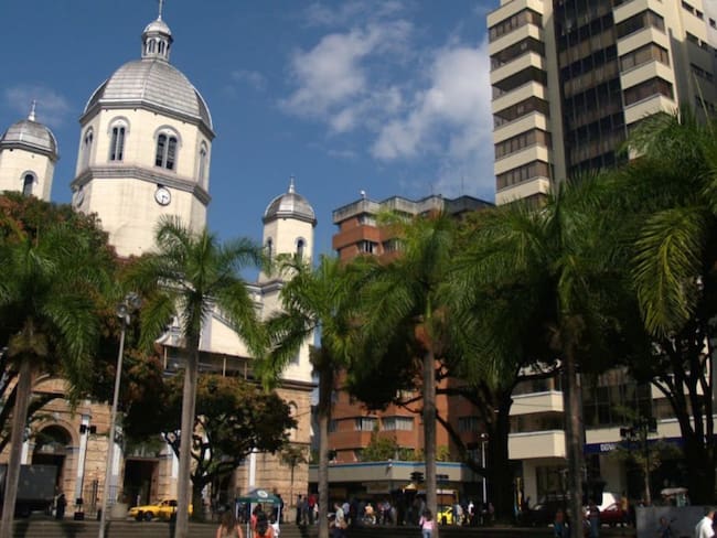 Plaza de Bolívar de Pereira.