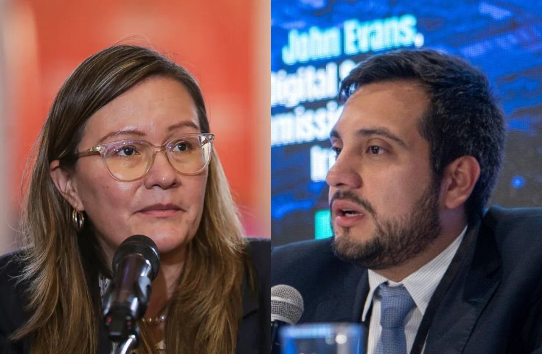 Cielo Rusinque y Diego Solano. Fotos: Colprensa / Suministrada