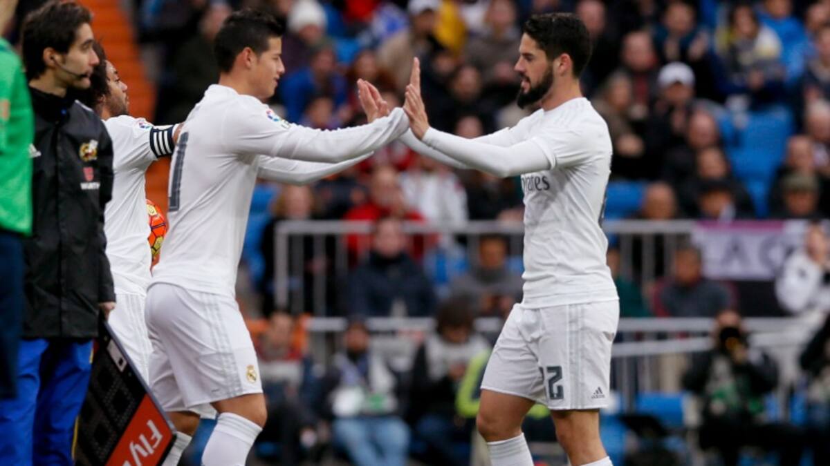 James está listo para jugar: Zidane, previo al encuentro ante el Betis