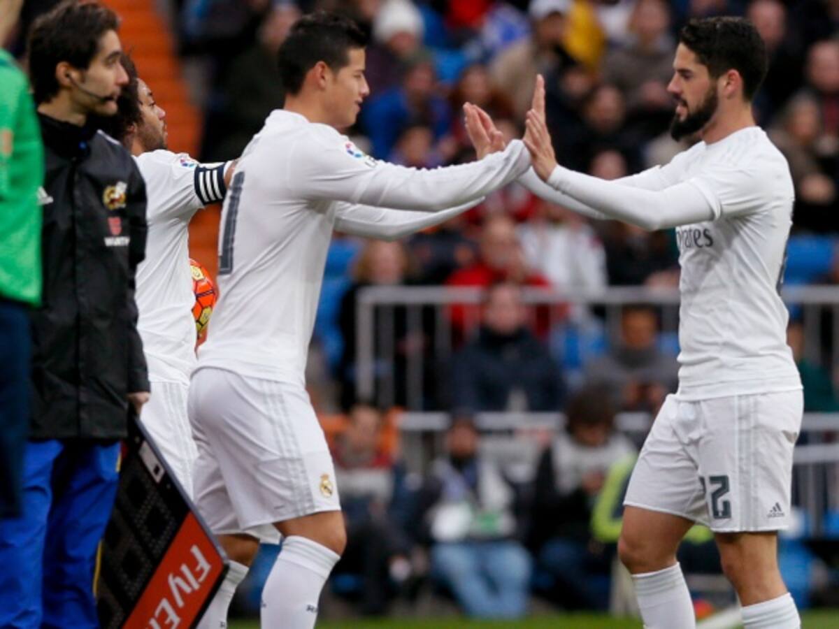 James está listo para jugar: Zidane, previo al encuentro ante el Betis