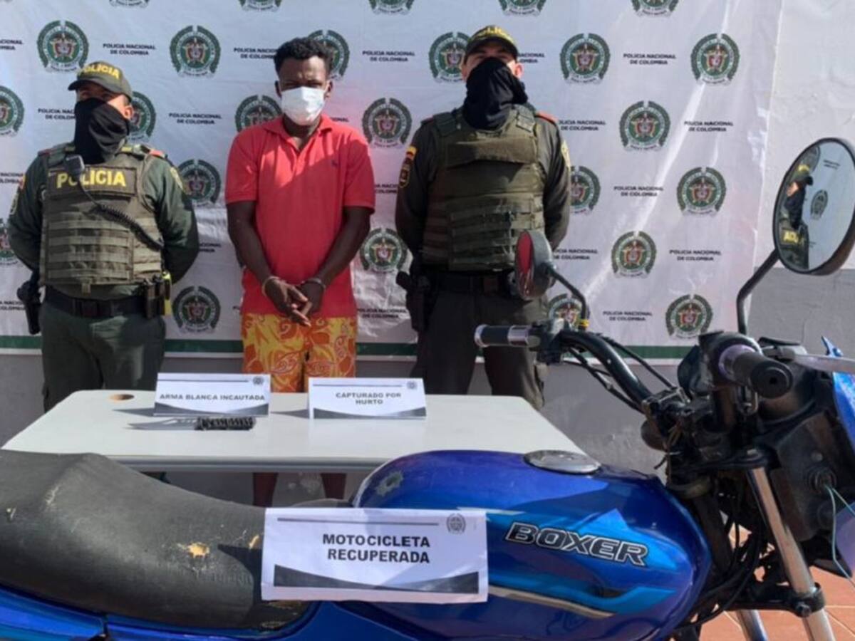 Cayeron cinco presuntos responsables de robos en Arjona, Bolívar