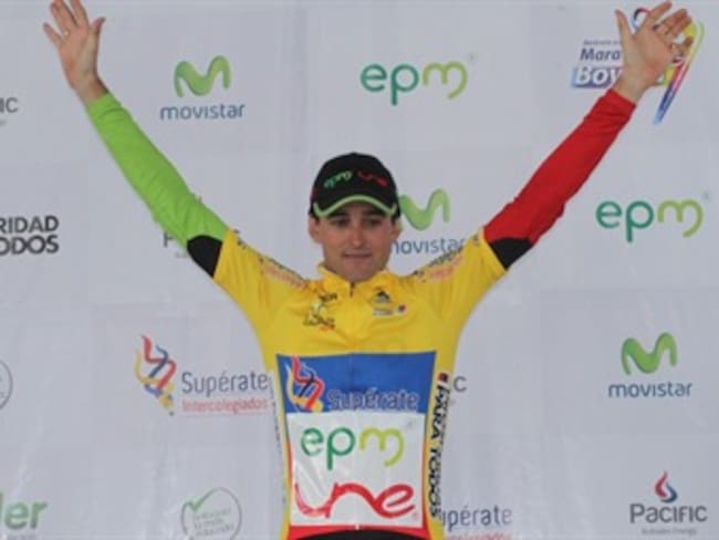 Oscar Sevilla se apoderó del liderato en la penúltima etapa de la Vuelta a Colombia
