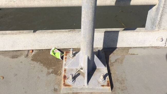 Obra del muelle del Puerto Colombia