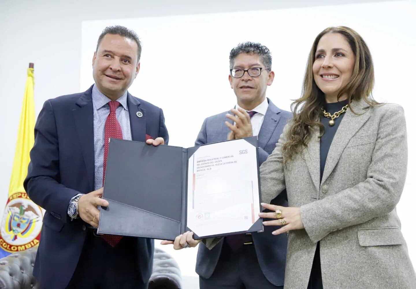 Multinacional suiza certificó en calidad a la Nueva Licorera de Boyacá
