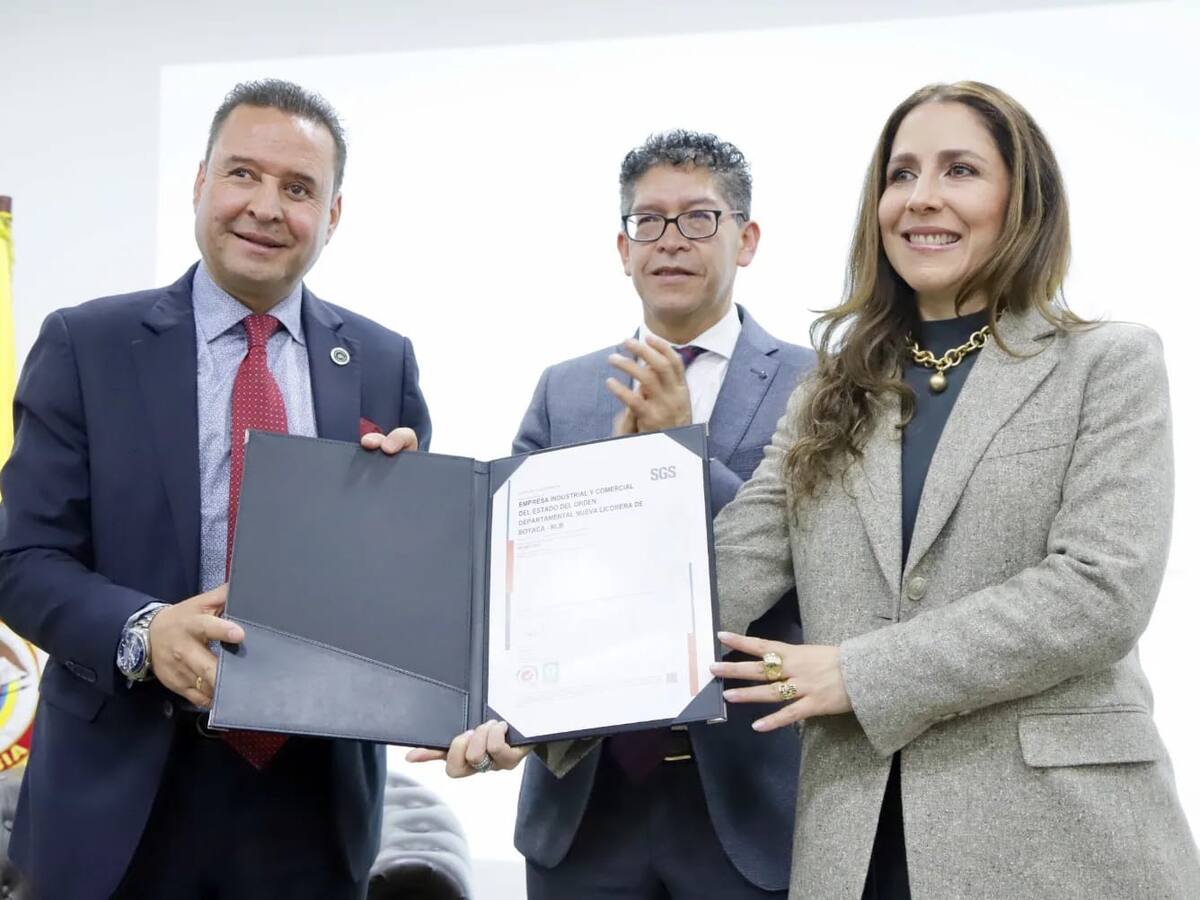 Multinacional suiza certificó en calidad a la Nueva Licorera de Boyacá