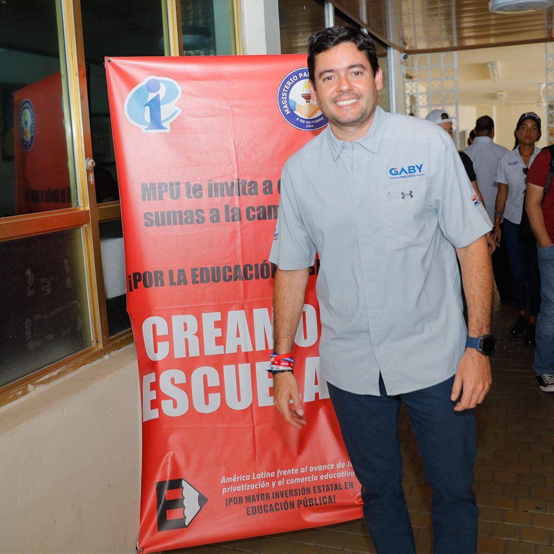 El expresidente de Panamá José Gabriel Carrizo. Crédito: @gabycarrizoj