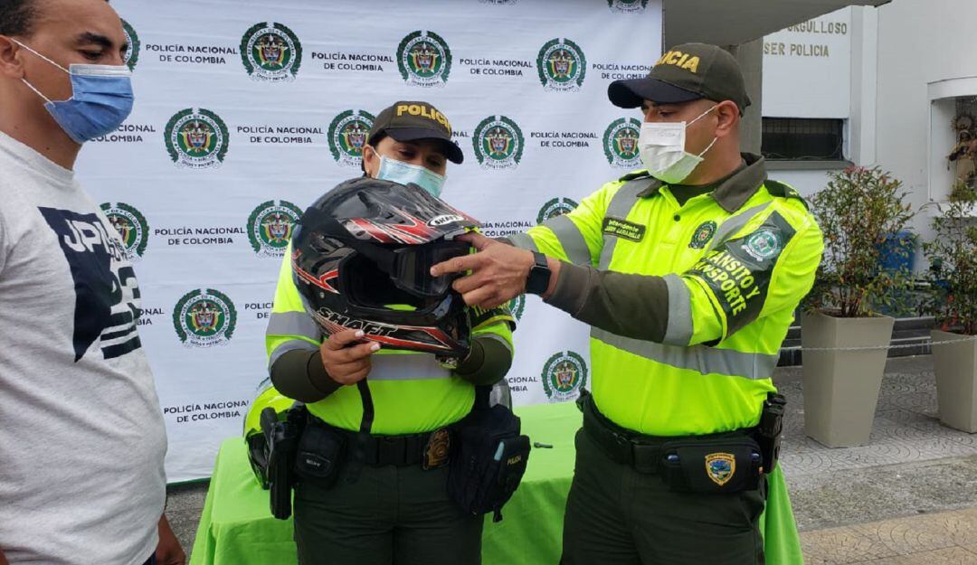 Policía del departamento de Caldas.