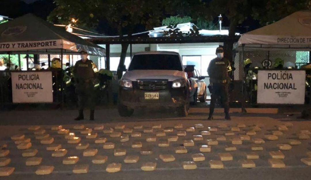 Incautación de marihuana