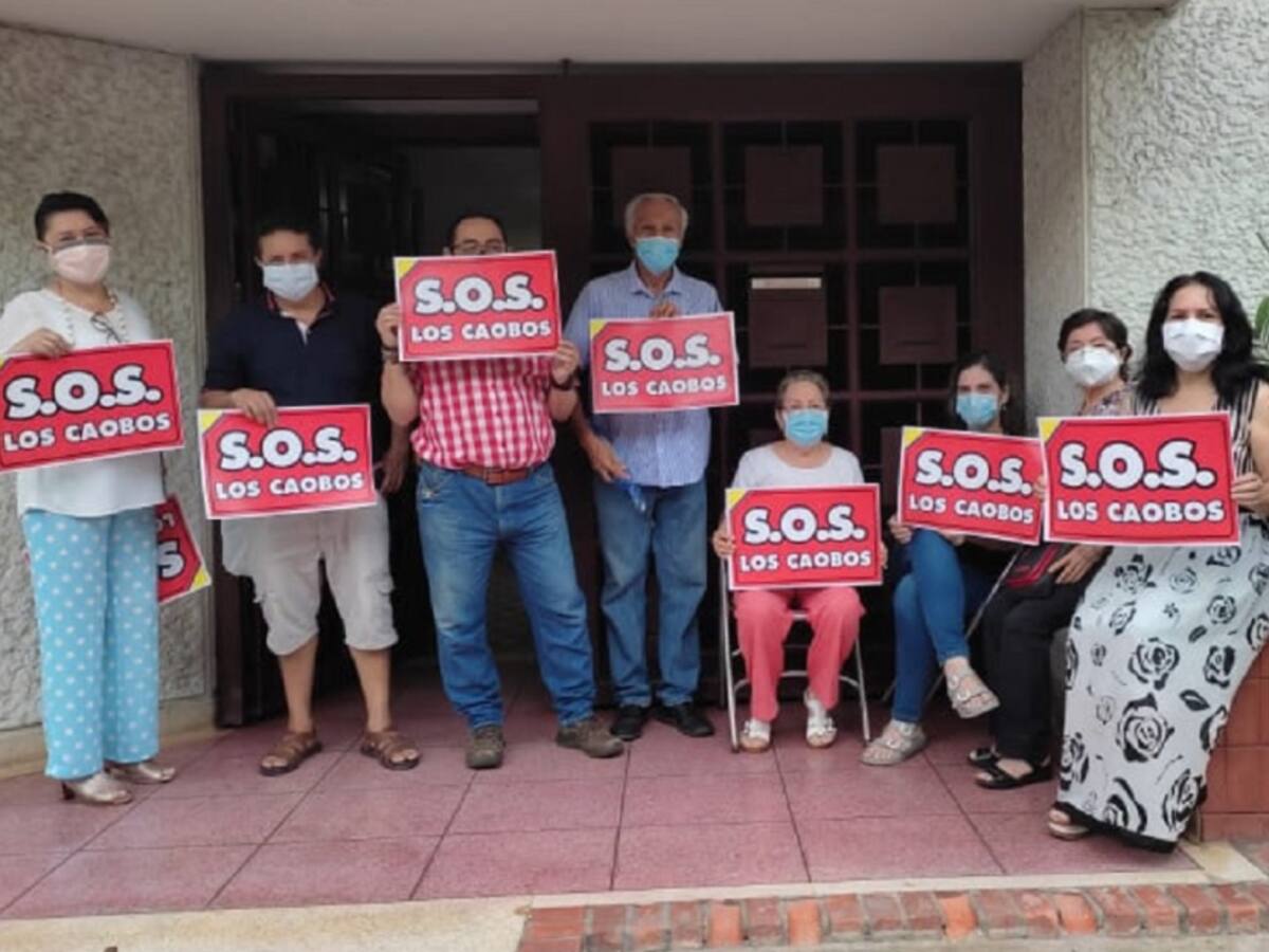 Protestaron habitantes de Caobos en Cúcuta por inseguridad