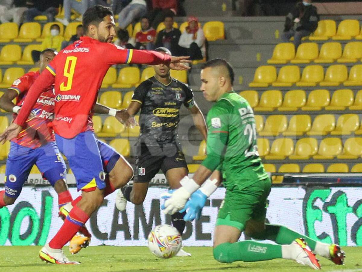 Cayó el primer invicto: Once Caldas fue derrotado por Deportivo Pasto