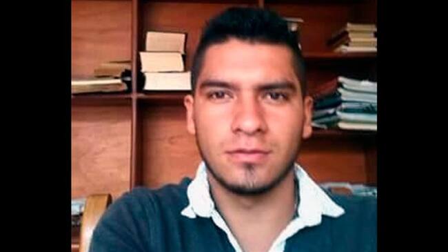 Andrés Felipe Orozco, de 22 años de edad, recibió cinco disparos por oponerse al hurto de su motocicleta. Foto: Policía Nacional