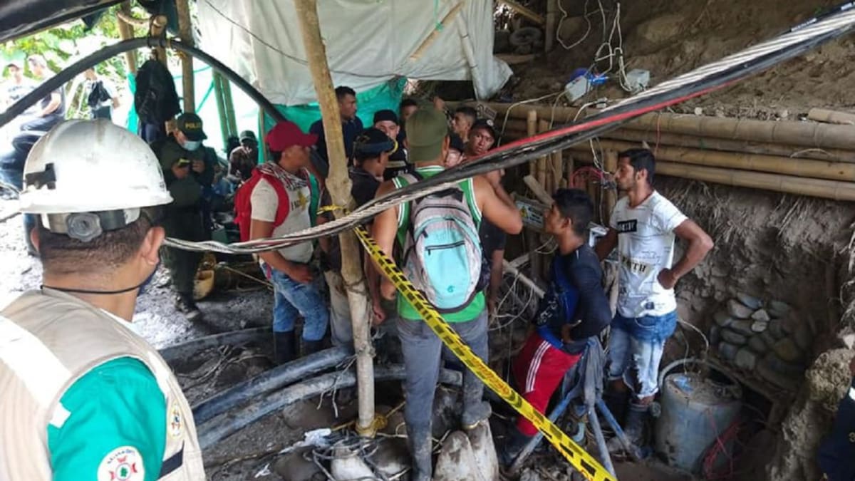 Luz al final del túnel. Descenso del Cauca permitiría rescatar a mineros