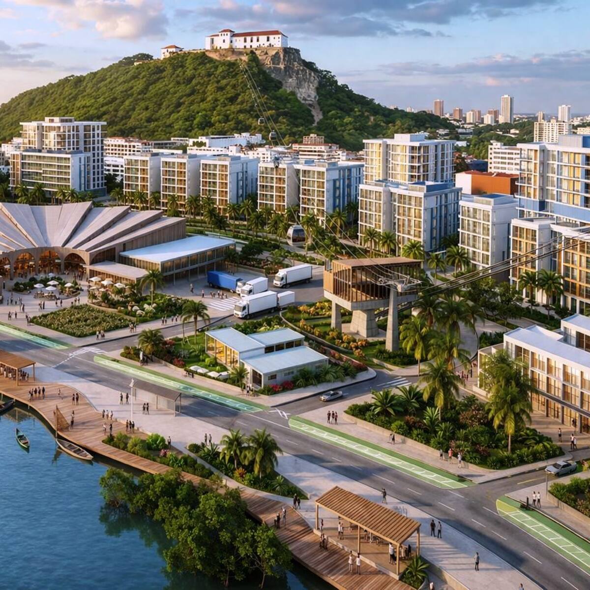 “Nuevo Bazurto”: Alcaldía de Cartagena socializa nuevo Distrito Cultural, Turístico y Gastronómico