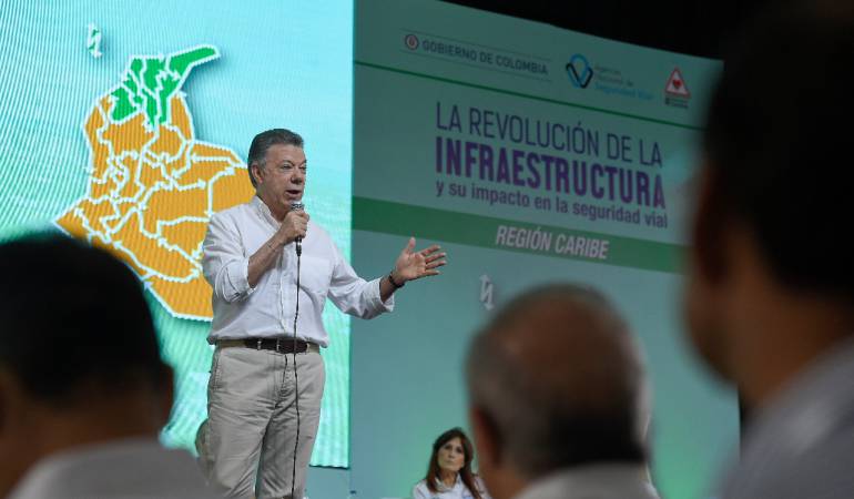 Juan Manuel Santos. 