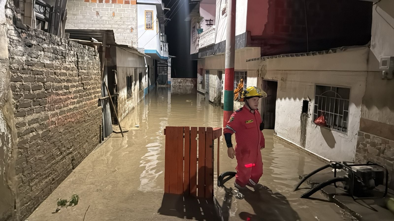 Tragedia por avenida torrencial del río Tejo en Ocaña, Norte de Santander. / Foto: Riesgos.