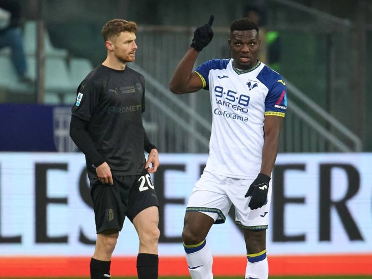 Daniel Mosquera regresa al gol y aporta en el triunfo de Hellas Verona