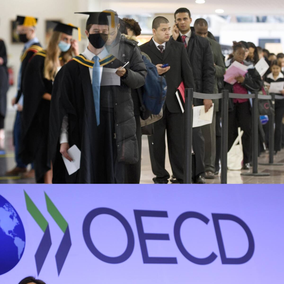 Colombia y México, los países de la OCDE en los que estudiar más eleva el riesgo de desempleo