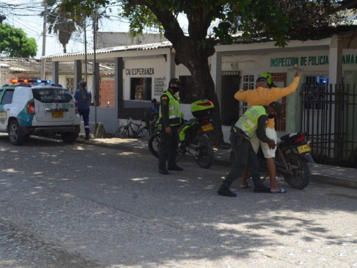 Cinco capturados por porte ilegal de armas de fuego en Cartagena