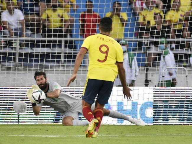 Falcao García en Colombia 0 - 0 Brasil por Eliminatorias en 2021