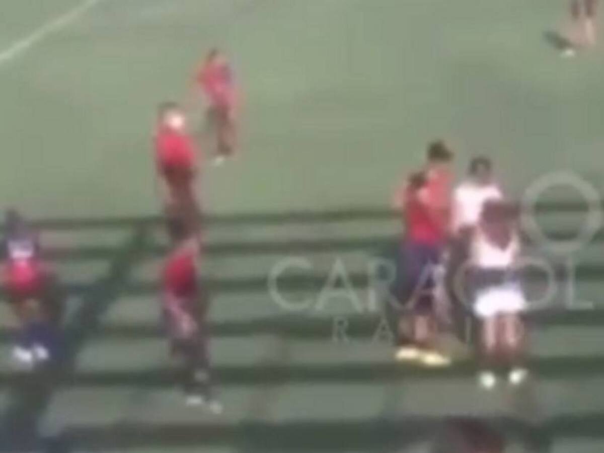 Trifulca entre jugadoras de fútbol en Santa Marta