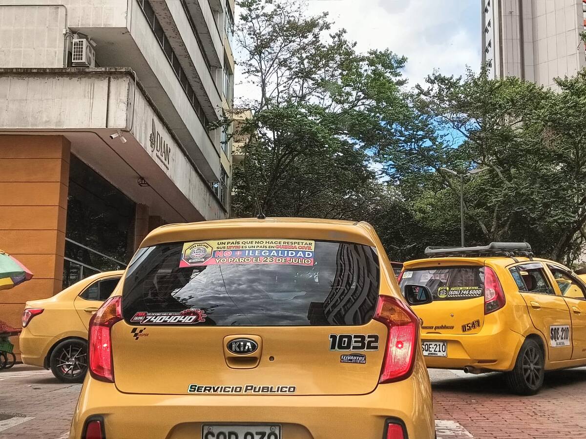 Nuevo pico y placa para taxis en Armenia, regirá con un solo dígito: fecha de inicio y más