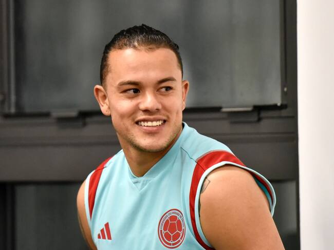 Leonardo Castro en su primer llamado a la Selección Colombia / FCF.