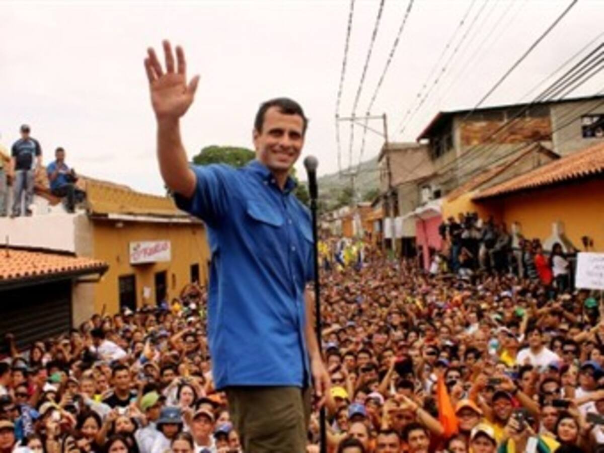 Capriles visitó Estado natal de Hugo Chávez