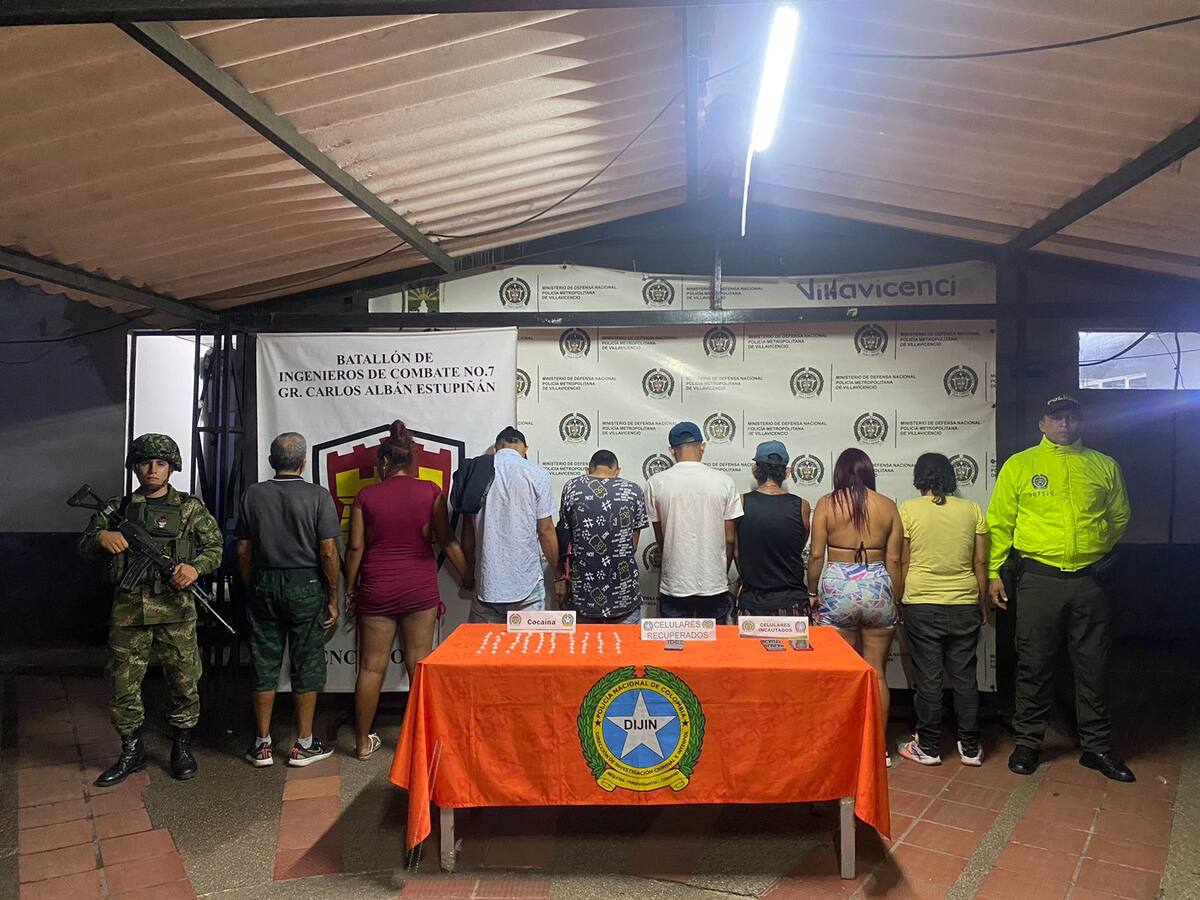 Capturan a 9 personas vinculadas al Clan del Golfo en Villavicencio