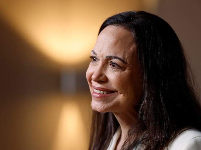 María Corina Machado. Foto: AFP.