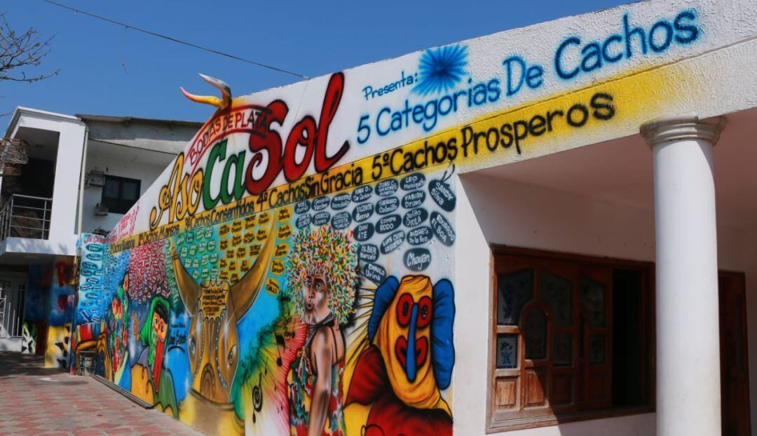 Pared del Cacho en Soledad, Atlántico