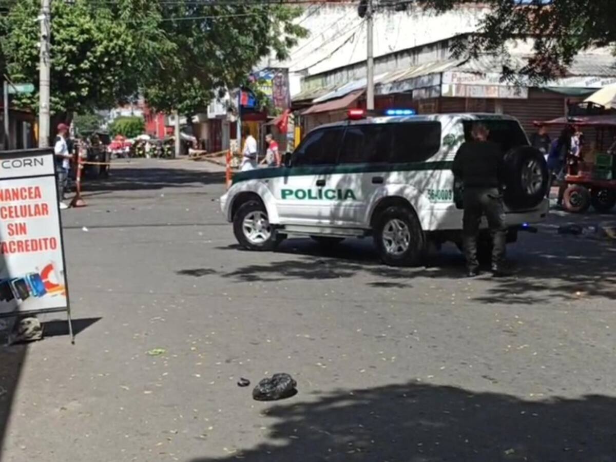 Balacera en pleno centro de Cúcuta deja tres heridos