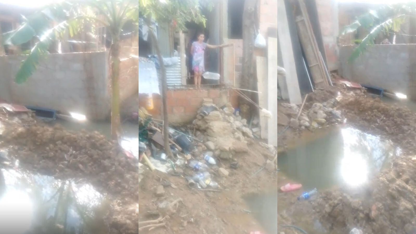 Emergencia sanitaria en el barrio María Gracia de Cúcuta. / Foto: Cortesía.