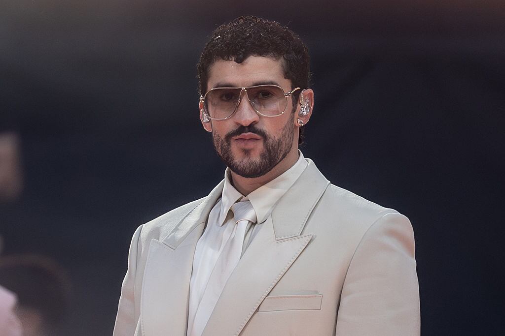 SPAIN - JUNE 15: The singer Bad Bunny performs during his final concert at the Riyadh Air Metropolitano on 15 June 2026 in Madrid (Spain). The Puerto Rican artist has given ten concerts in the capital between 30 May and 15 June as part of his ‘DeBI TiRAR MaS FOToS World Tour’. (Photo By Ricardo Rubio/Europa Press via Getty Images)