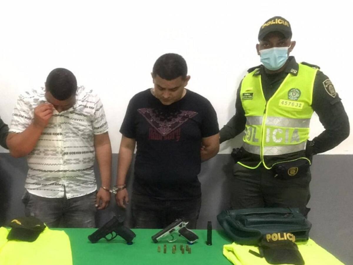 Policía capturó a dos hombres por robar $160 millones en Barranquilla