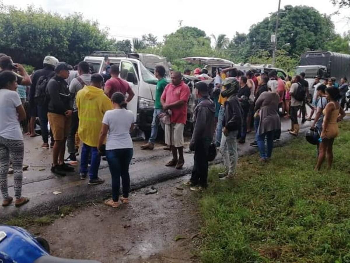 Cuatro personas muertas y seis lesionadas en un accidente en la vía a Sahagún