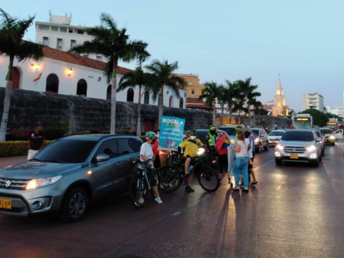 Habitantes del sector turístico protestaron por mal manejo de la pandemia