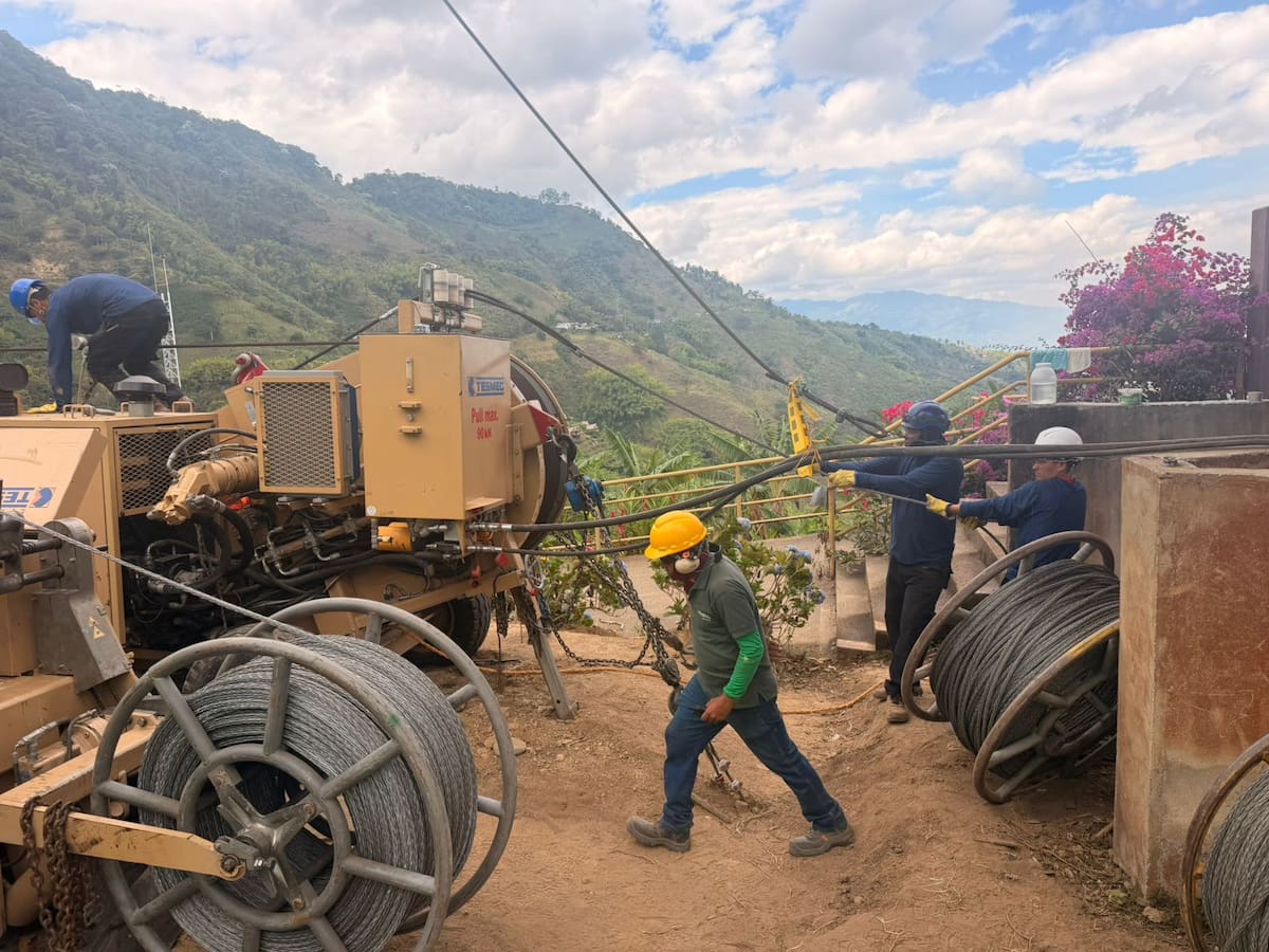 En más de un 90% avanza el desmonte del teleférico del municipio de Buenavista en el Quindío