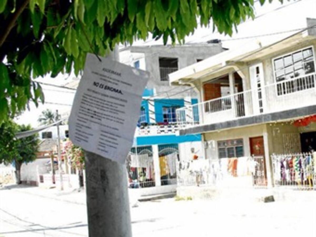 Panfleto amenaza población homosexual de Cartagena