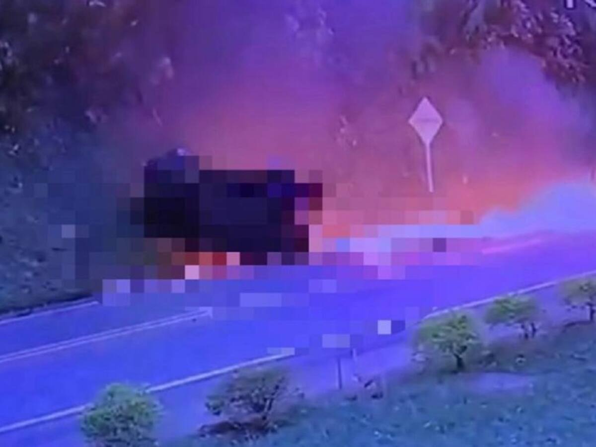 Se conocen más detalles del grave accidente en la vía Manizales - Medellín