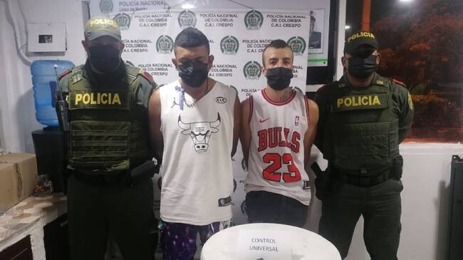 La detención se dio en el barrio Marbella