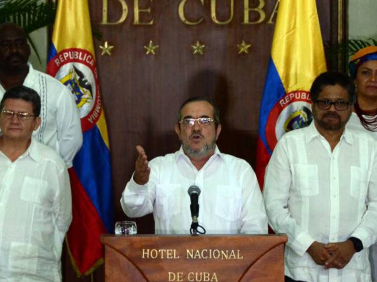 Farc asegura que cambios sobre “Agentes del Estado” los hizo el Gobierno