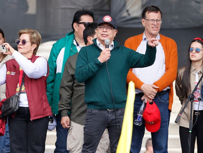 Presidente de Colombia, Gustavo Petro. Foto: EFE/ Mauricio Dueñas Castañeda